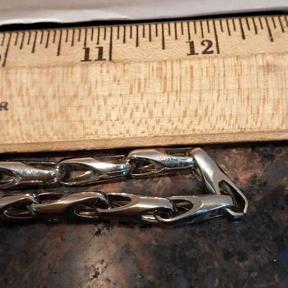 Givenchy Silver Chain Necklace...New - Picture 8 of 8